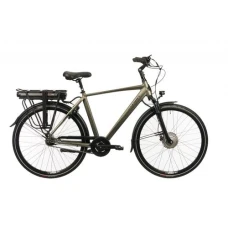 Bicicleta Electrica Corwin 28327, roti 28 Inch, cadru 530mm, 7 Viteze, motor250 W, Gri