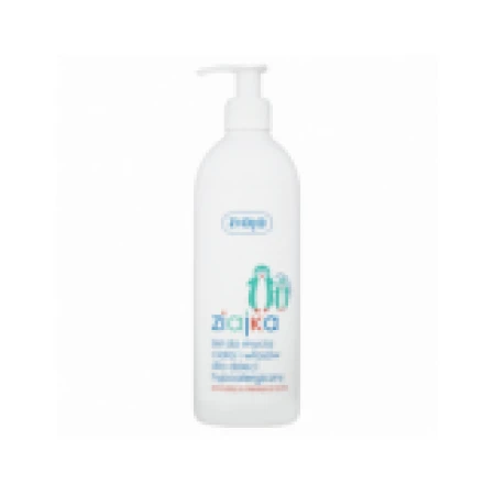 Gel de Spalare si Sampon pentru Copii, Ziaja, Hidrateaza si Ingrijeste Parul si Pielea, 400ml