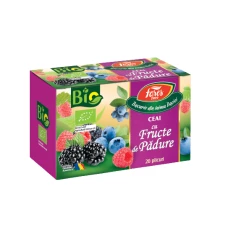 Ceai eco fructe de padure, 20 plicuri, Fares