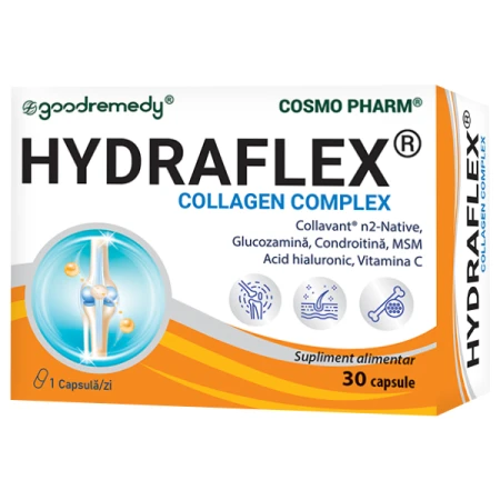 Hydraflex Colagen Complex, 30 capsule, Cosmopharm