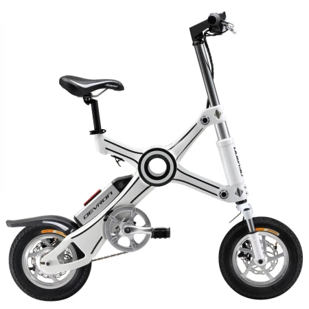 Bicicleta Electrica Pliabila Devron X3 - 20 Inch, Alb