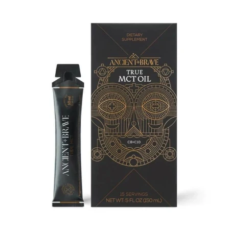 True Mct Oil (15 plicuri x 10 ml), Ancient and Brave