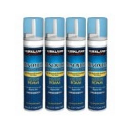 Set Spuma, Kirkland Signature, Minoxidil 5%, Tratament Impotriva Caderii Parului, 4x 60ml