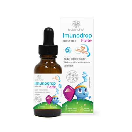 Imunodrop Forte picaturi orale pentru imunitate, 30ml, BioSunLine