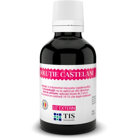 Solutie Castelani, 25 ml, Tis Farmaceutic