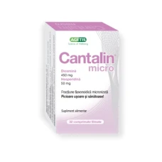 Cantalin Micro 450 mg/50 mg, 32 comprimate, Agetis