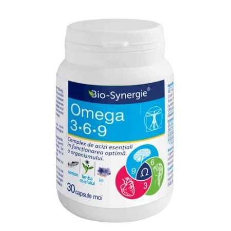 Omega 3-6-9, 30capsule, Bio Synergie