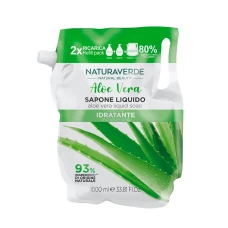 Sapun lichid rezerva cu aloe vera hidratant, 1000ml, Natura Verde