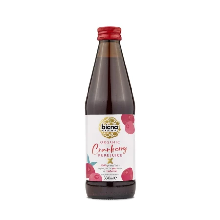 Suc de merisoare pur bio 330ml Biona