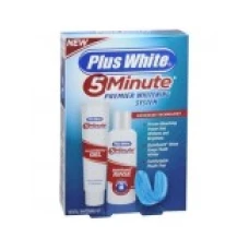 Set Albirea Dintilor, Plus White, 5 Minute, Apa de Gura, Gel, Mulaje
