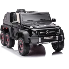Masinuta electrica Mercedes G63 6x6 210W 12V 10Ah Premium, culoare neagra