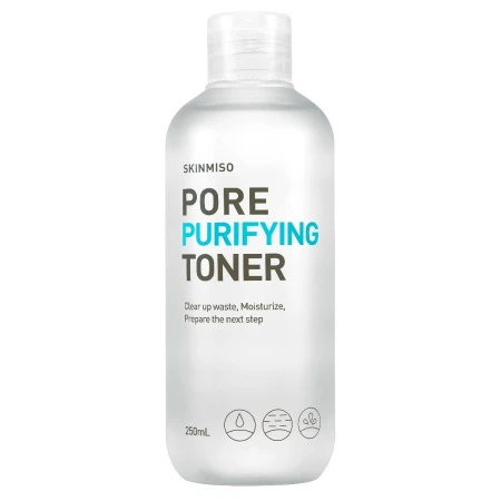 Lotiune tonica pentru pori dilatati Pore Purifying Toner, 250ml, Skinmiso