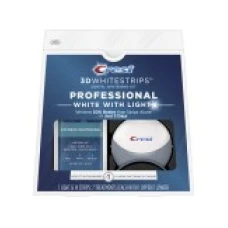 Cutie 7x Plicuri, Benzi Albirea Dintilor, Crest, 3D White, Light, cu lampa UV, 7 zile