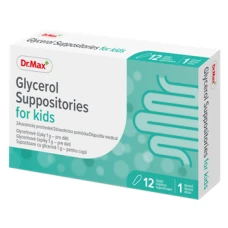 Dr. Max Supozitoare cu glicerina 1g pentru copii, 12 bucati