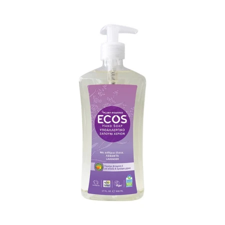 Sapun cu lavanda hipoalergen 500ml Ecos