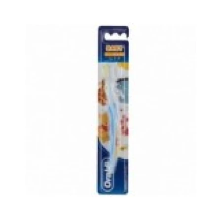 Periuta de Dinti Copii, Oral-B, Disney, Winnie the Pooh, 0-2 ani, Extra-Soft, Culoare Albastra