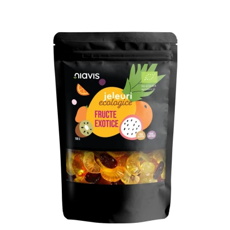 Jeleuri Ecologice \ Fructe Exotice\ , 100g, Niavis