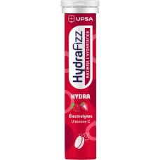 Electroliti cu aroma de capsuni Hydrafizz Hydra, 16 comprimate efervescente, Upsa