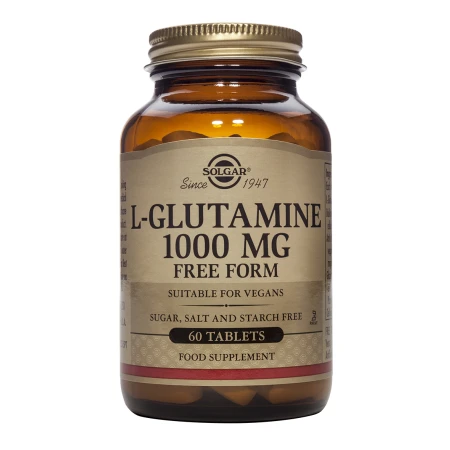 L-Glutamina, 60 tablete, Solgar