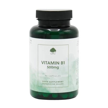 Vitamina B1 Tiamina 500mg, 90 capsule, G&G