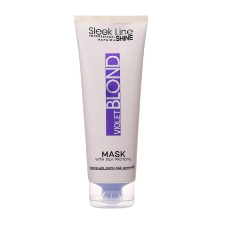 Masca Violet Blond cu pigment neutralizant violet, 250ml, Sleek Line