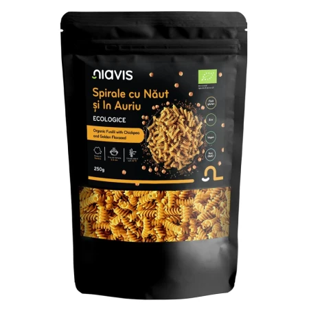 Spirale cu Naut si In Auriu, eco, 250g, Niavis