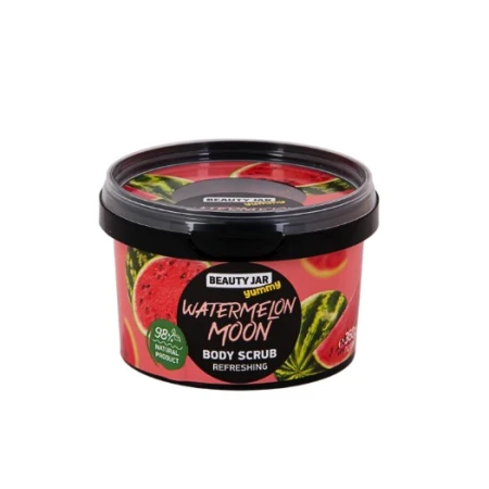Scrub revigorant pentru corp Watermelon Moon Yummy, 360g, Beauty Jar