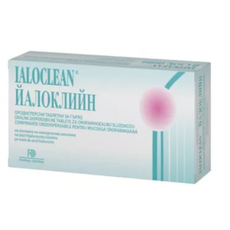 Ialoclean, 30 comprimate orofaringiene, Farma-Derma