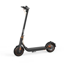 Segway Trotineta electrica Ninebot by Segway KickScooter F40E, Viteza maxima 25 Km/h, Autonomie 30-40 Km, Motor 350 W, IPX5, Bluetooth, Roti 10 (Gri)