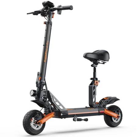 Trotineta electrica KUGOO KIRIN G2 Pro, Viteza maxima 45 Km/h, Autonomie 55 Km, Motor 600W, Roti pneumatice 9inch (Negru)