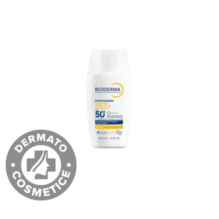Crema de fata SPF50+ Photoderm XDefense Ultra-Fluid invizibil, 40ml, Bioderma