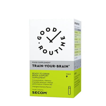 Train your brain Good Routine, 9 x 25ml, Secom