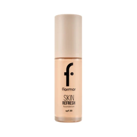 Fond de ten Skin Refresh 030 Light Beige, 30ml, Flormar