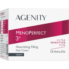 Crema de noapte hranitoare cu efect de umplere MenoPerfect 3, 50ml, Agenity