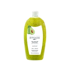 Gel de dus exfoliant cu Avocado, 750ml, Byphasse