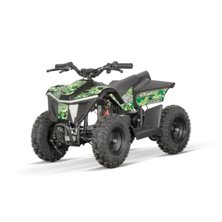 ATV electric NITRO E-QUAD Anaconda VX 800W cu baterie 36V 12Ah Lithium, Army green