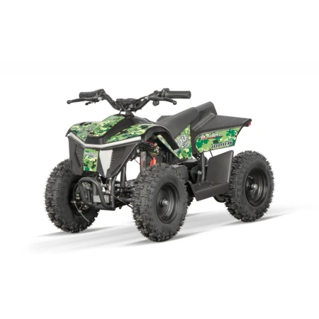 ATV electric NITRO E-QUAD Anaconda VX 800W cu baterie 36V 12Ah Lithium, Army green