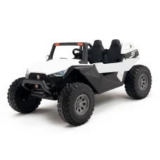 UTV electric pentru 4 copii, Kinderauto Buggy XXL , 500W 24V 14Ah, culoare alba
