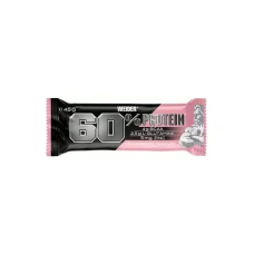 Baton proteic cu aroma de Strawberry Yoghurt 60% Protein Bar, 45g, Weider