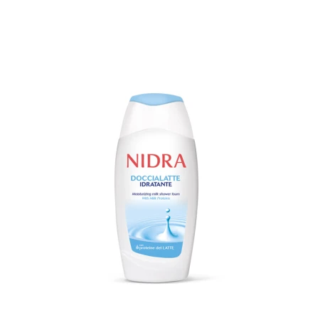 Gel de dus si spuma de baie cu proteine din lapte hidratant, 250ml, Nidra