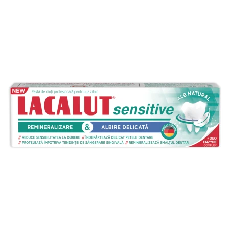 Pasta de dinti Sensitive Whitening, 75ml, Lacalut