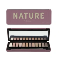 Paleta de farduri pentru pleoape Nature cu 12 culori 25560, 12x1.2g, Magic Studio