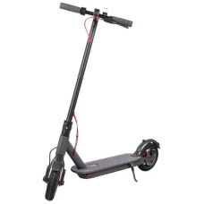 Trotineta electrica Quer Fast Wheeles Pro, Viteza 30 km/h, Autonomie 18-25 km, Putere motor 250W (Negru)
