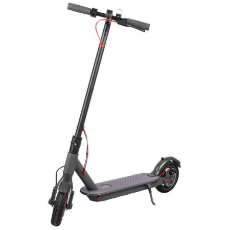 Trotineta electrica Quer Fast Wheeles Pro, Viteza 30 km/h, Autonomie 18-25 km, Putere motor 250W (Negru)