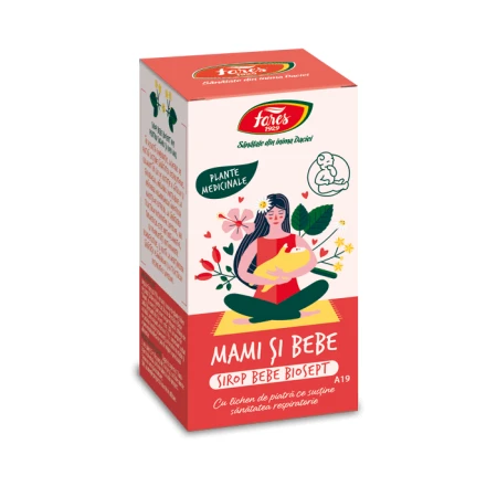 Sirop indulcit cu fructoza Bebe Biosept, 100ml, Fares