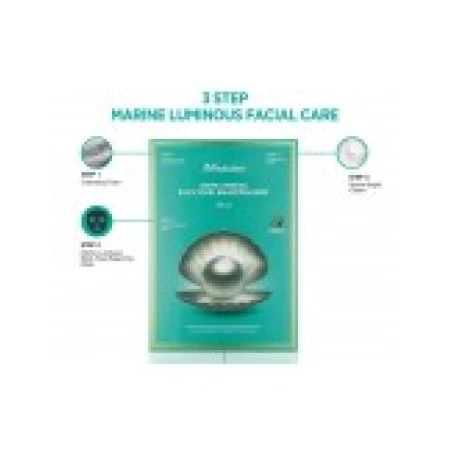 Masca Ingrijire Fata, JM Solution, Marine Luminous Black Pearl, Efect Hidratare Intensiva, 27ml