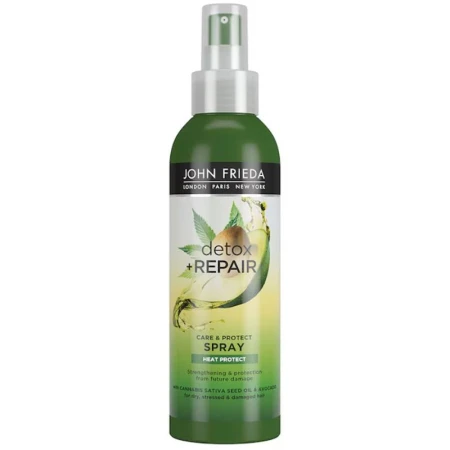 Spray reparator pentru par deteriorat Detox + Repair, 200ml, John Frieda