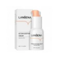 Crema pentru Fata, Lanbena, Ectoin Soothing, Efect Calmant si Anti-inflamator impotriva Pielii Alergice, 50ml