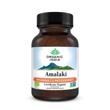 Organic India Amalaki - Vitamina C & Antioxidanti Naturali. eco, 60 caps, Organic India