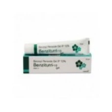 Gel, e-Derma, Benziturn, Anti-Acnee, 10% Peroxid de Benzoil, 30gr